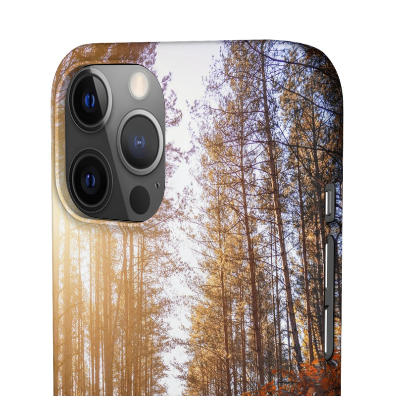 Autumn Forest Way Snap Case - Apple iPhone Case