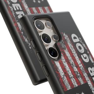 One Nation Under God American Flag - Tough Guard Samsung Galaxy Case
