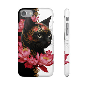 Yin & Yang Mystic Cat - Snap Case Apple iPhone Case