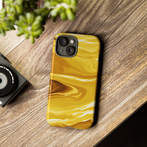 Golden Veil Marble - Tough Guard Apple iPhone Case