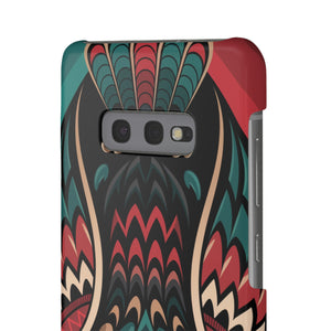 Majestic Haida Native American Owl - Snap Case Samsung Galaxy Case