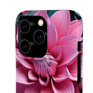 Tropical Pink Flower Snap Case - Apple iPhone Case