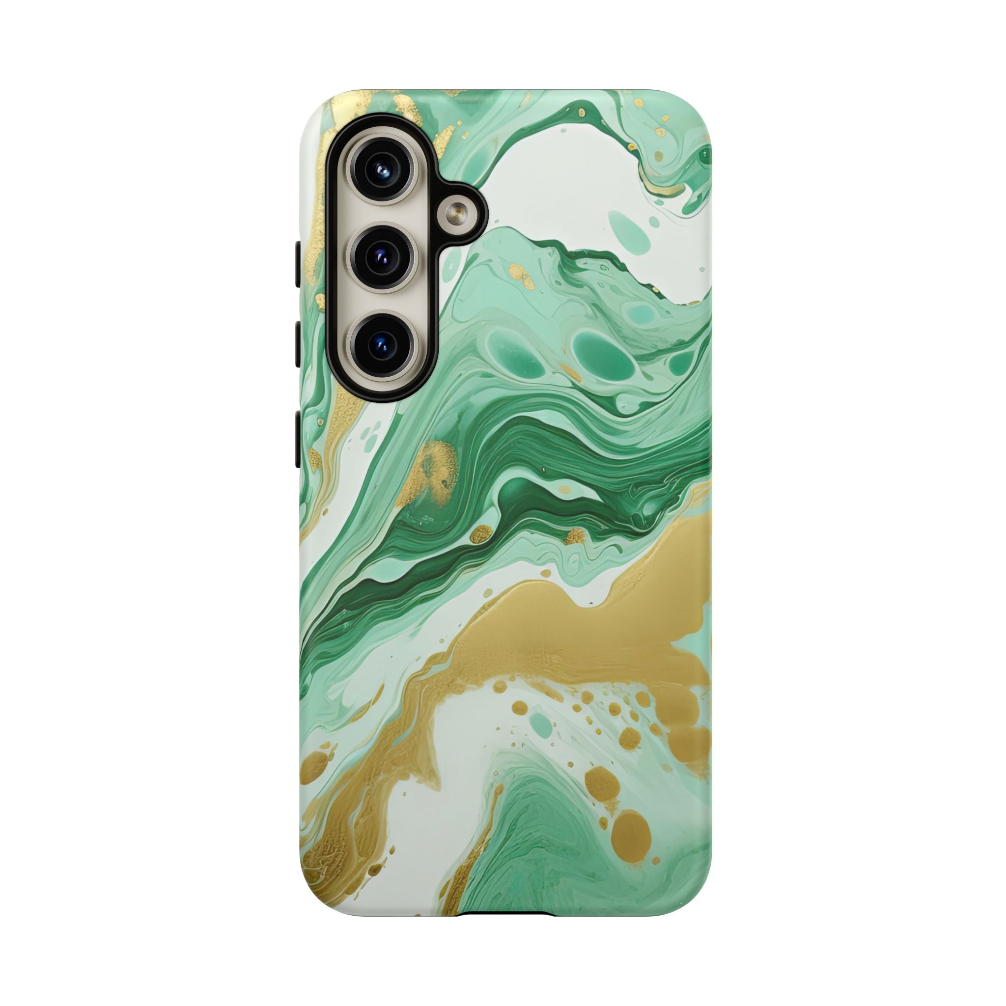 Emerald Gold Marble - Tough Guard Samsung Galaxy Case