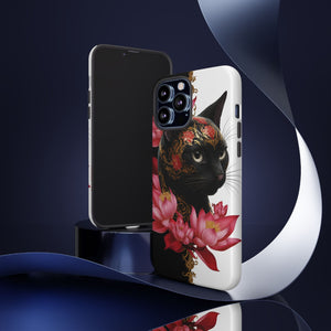 Yin & Yang Mystic Cat - Tough Guard Apple iPhone Case
