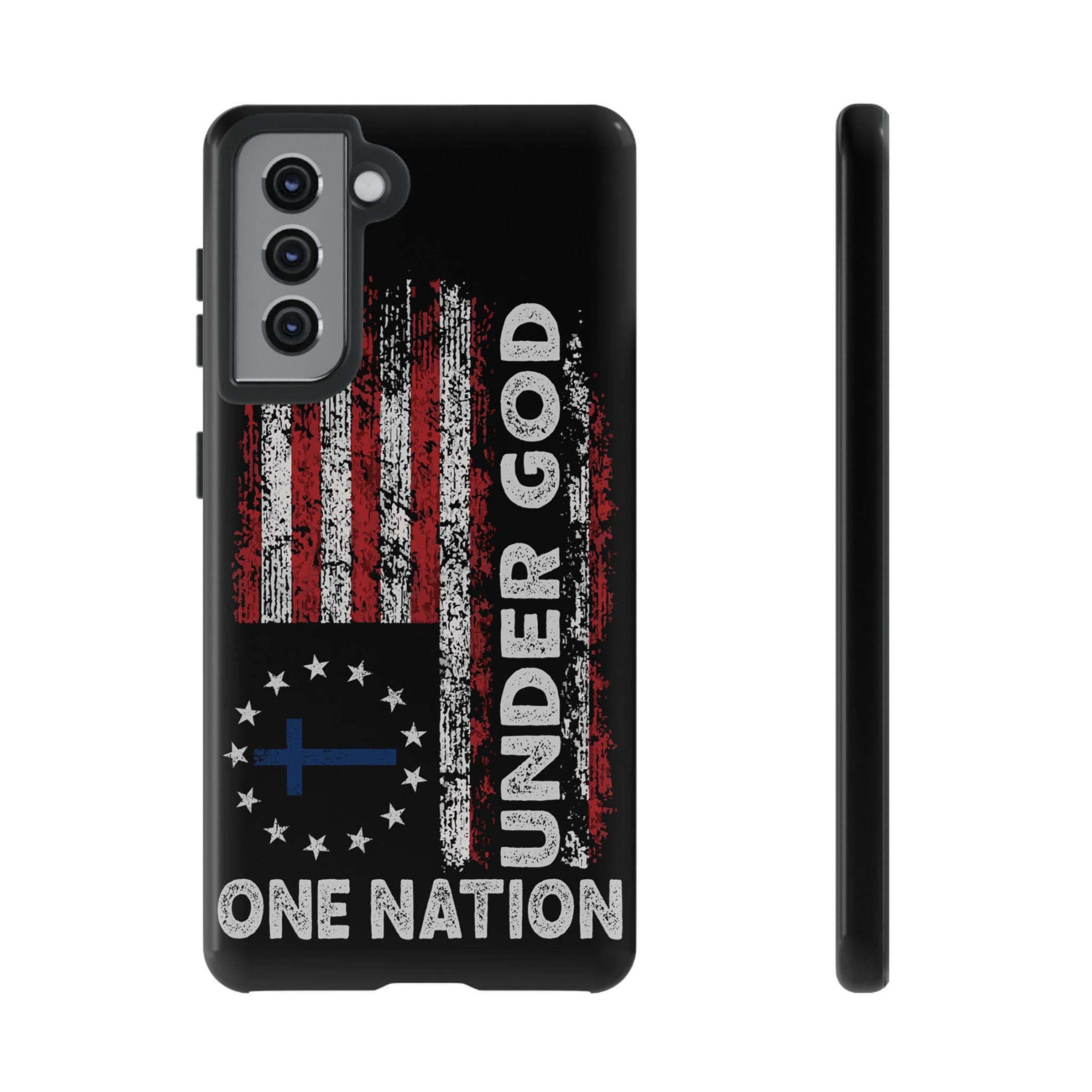 One Nation Under God American Flag - Tough Guard Samsung Galaxy Case