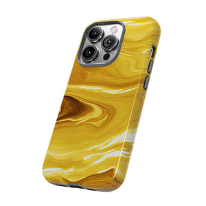 Golden Veil Marble - Tough Guard Apple iPhone Case