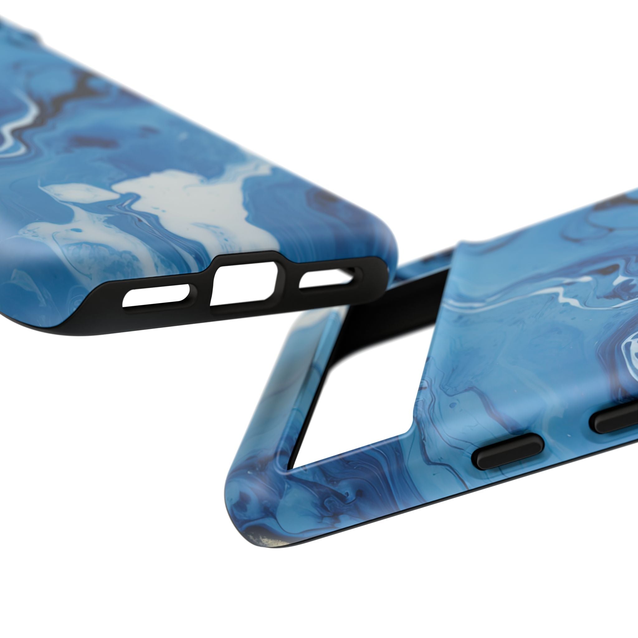 Blue Ocean Wave Marble - Tough Guard Google Pixel Case