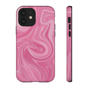 Pink Blush Marble - Tough Guard Apple iPhone Case