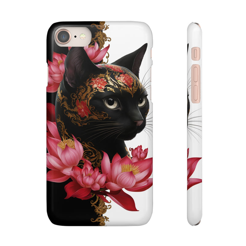 Yin & Yang Mystic Cat - Snap Case Apple iPhone Case