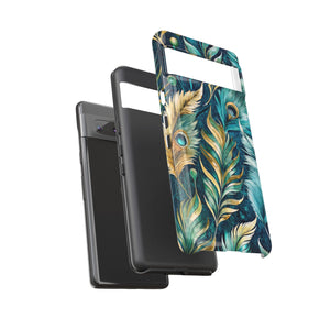 Peacock Feathers - Tough Guard Google Pixel Case