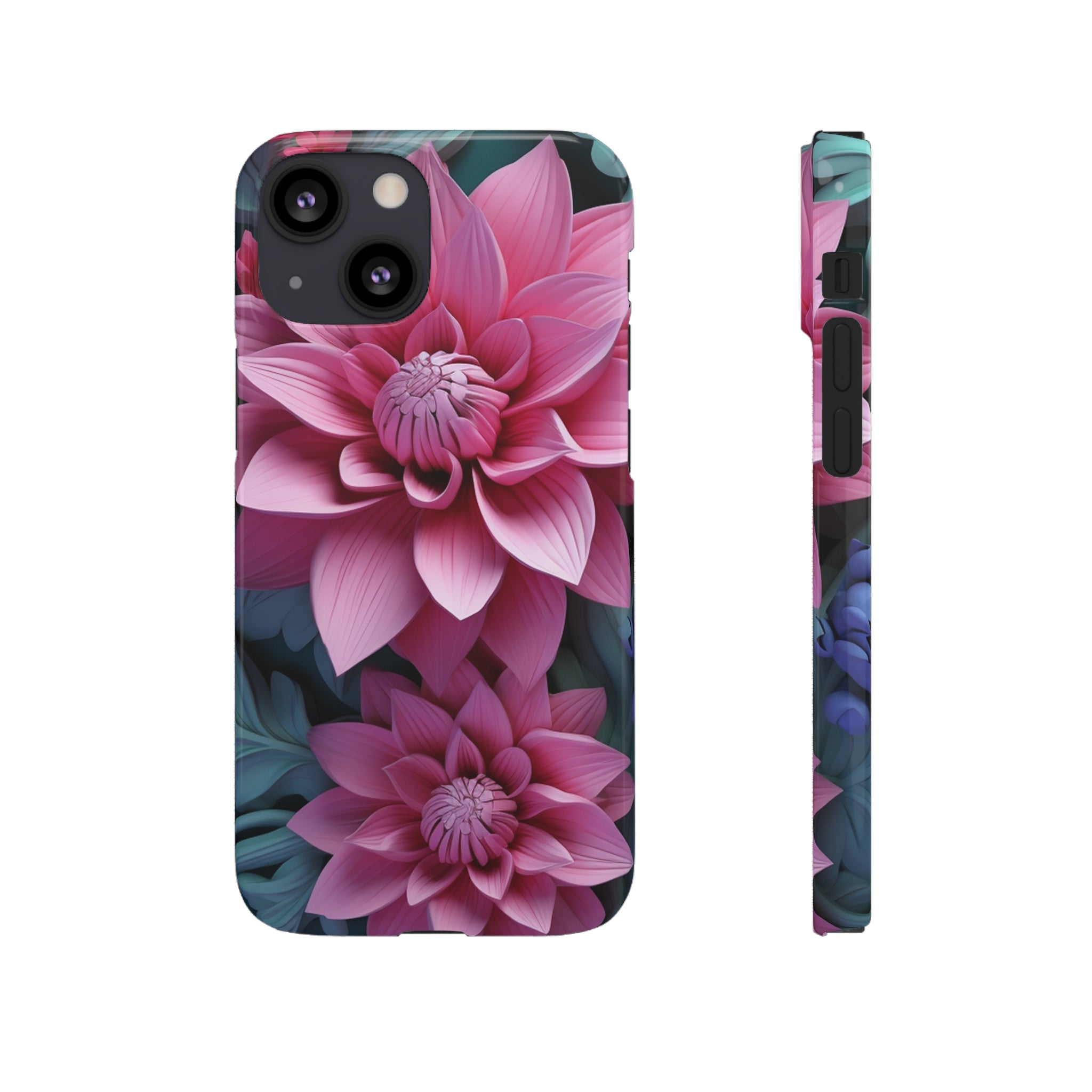 Tropical Pink Flower Snap Case - Apple iPhone Case