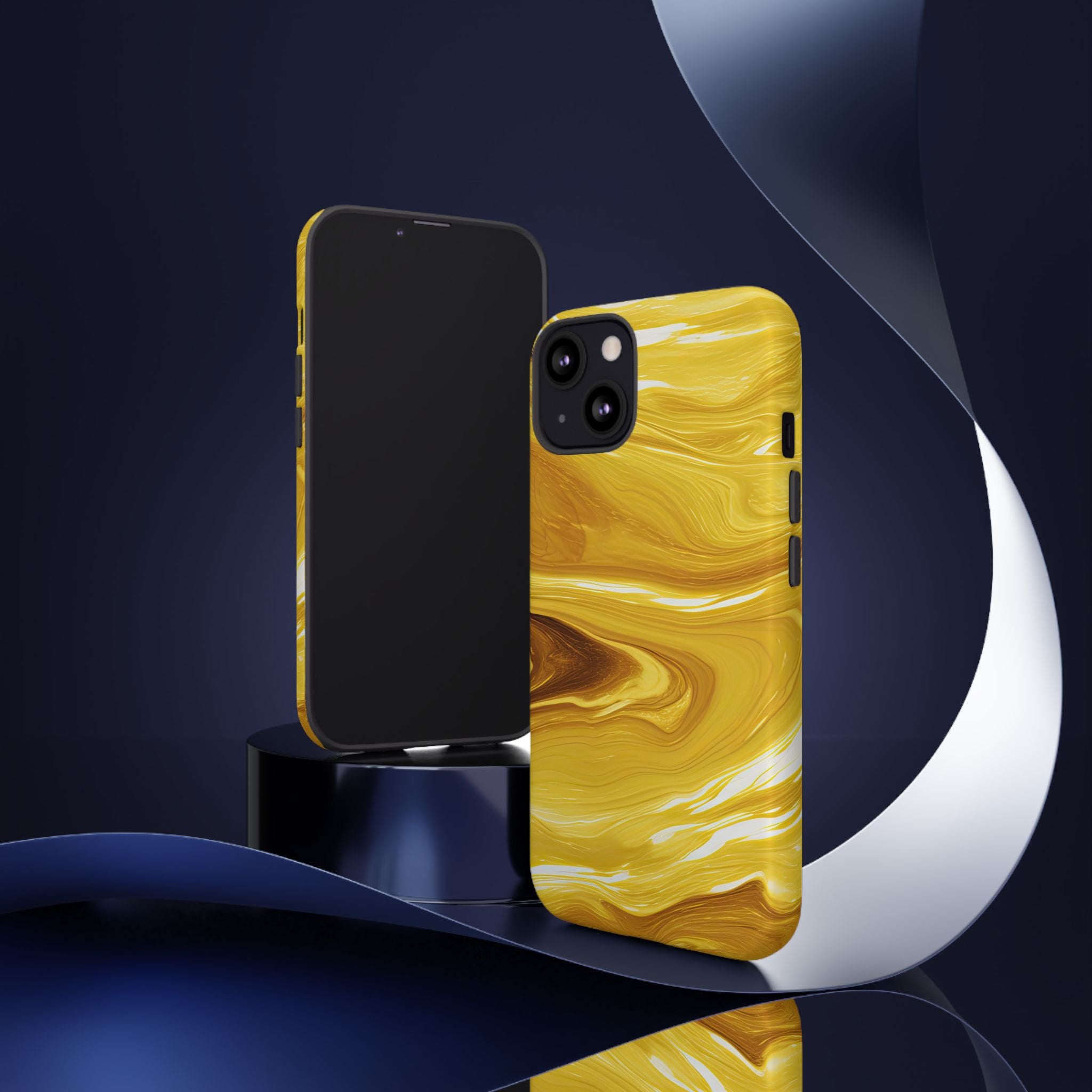 Golden Veil Marble - Tough Guard Apple iPhone Case