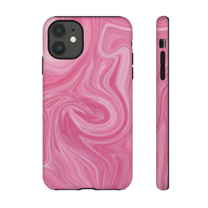 Pink Blush Marble - Tough Guard Apple iPhone Case