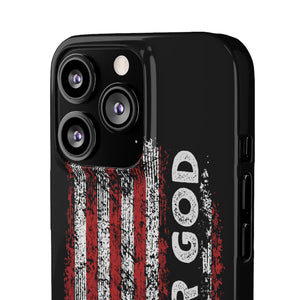 One Nation Under God American Flag - Snap Case Apple iPhone Case