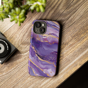 Lavender Golden Dream - Tough Guard Apple iPhone Case