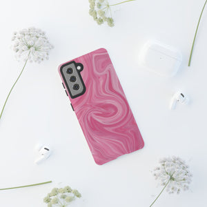 Pink Blush Marble - Tough Guard Samsung Galaxy Case