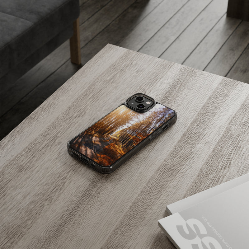 Autumn Forest Way - Crystal Guard Durable Apple iPhone Case