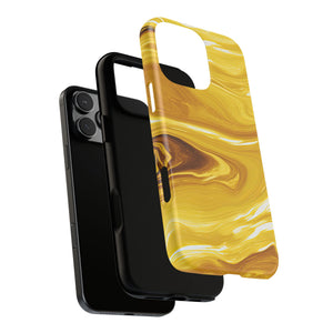 Golden Veil Marble - Tough Guard Apple iPhone Case