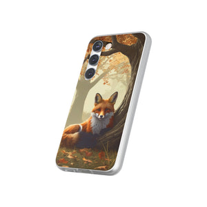 Red Fox Grove - Flexi Case Samsung Galaxy Case