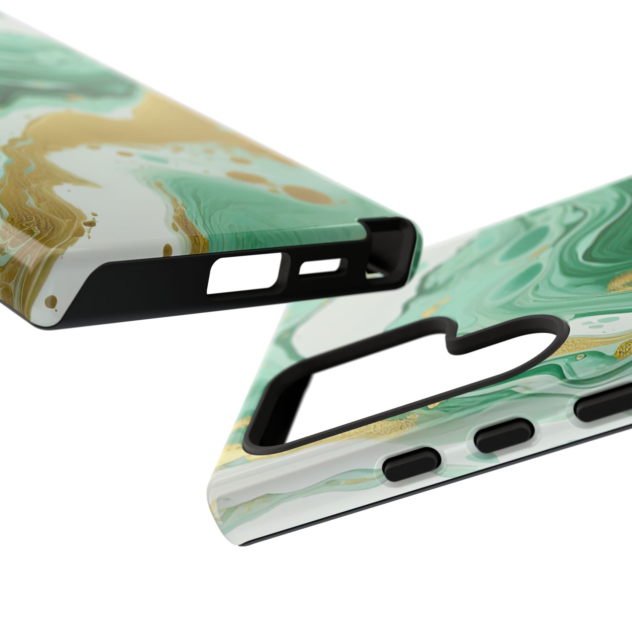 Emerald Gold Marble - Tough Guard Samsung Galaxy Case
