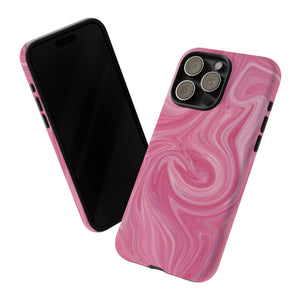 Pink Blush Marble - Tough Guard Apple iPhone Case