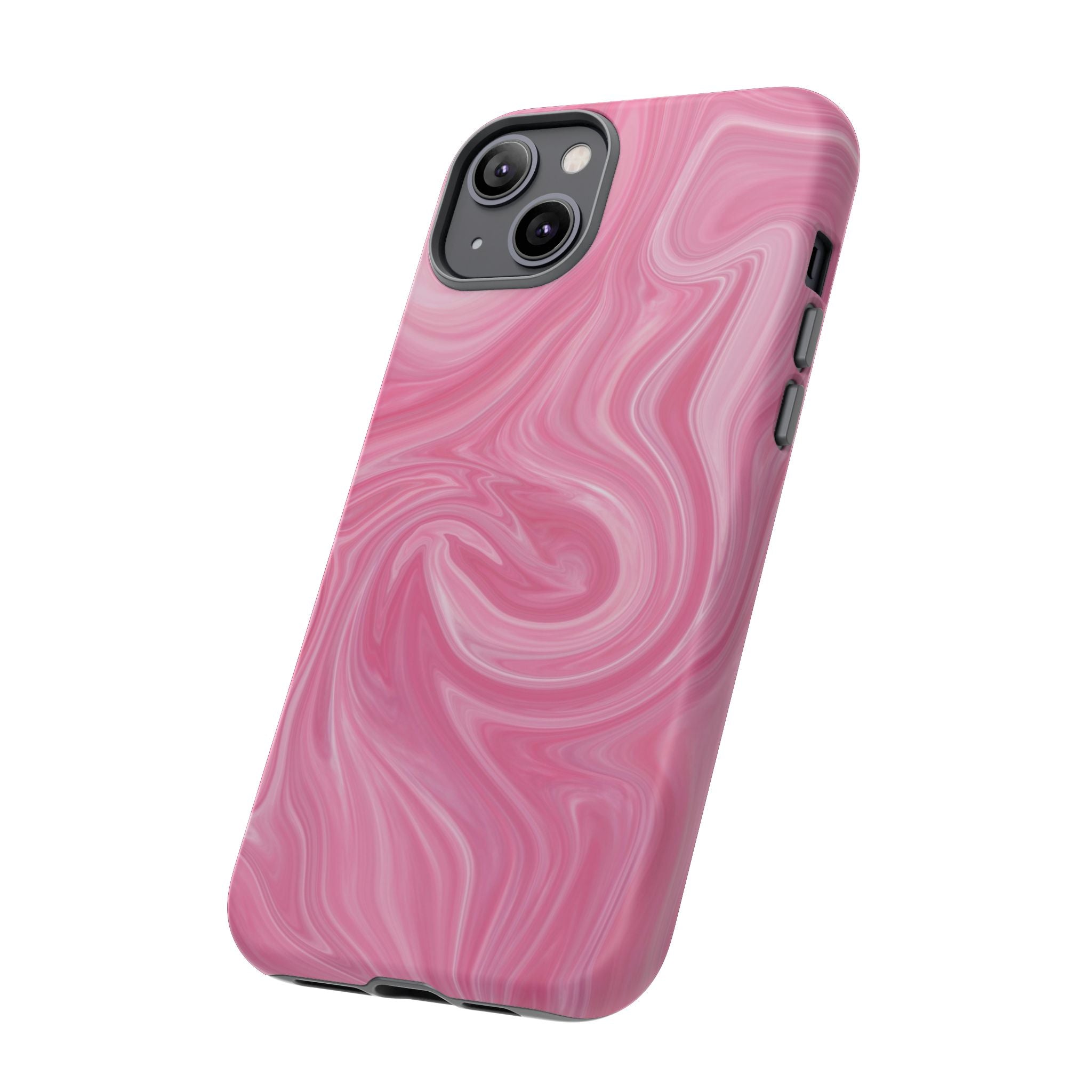 Pink Blush Marble - Tough Guard Apple iPhone Case