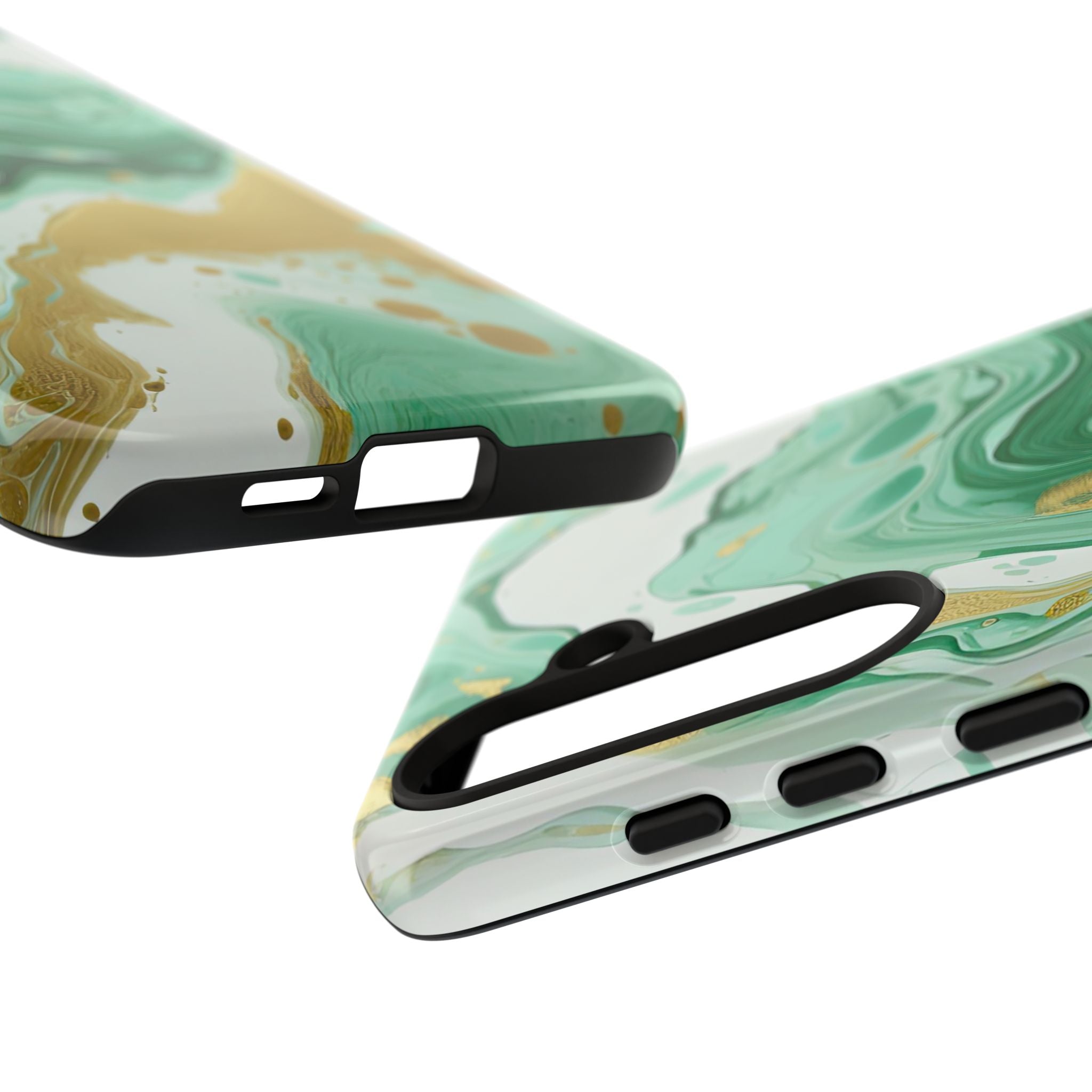 Emerald Gold Marble - Tough Guard Samsung Galaxy Case