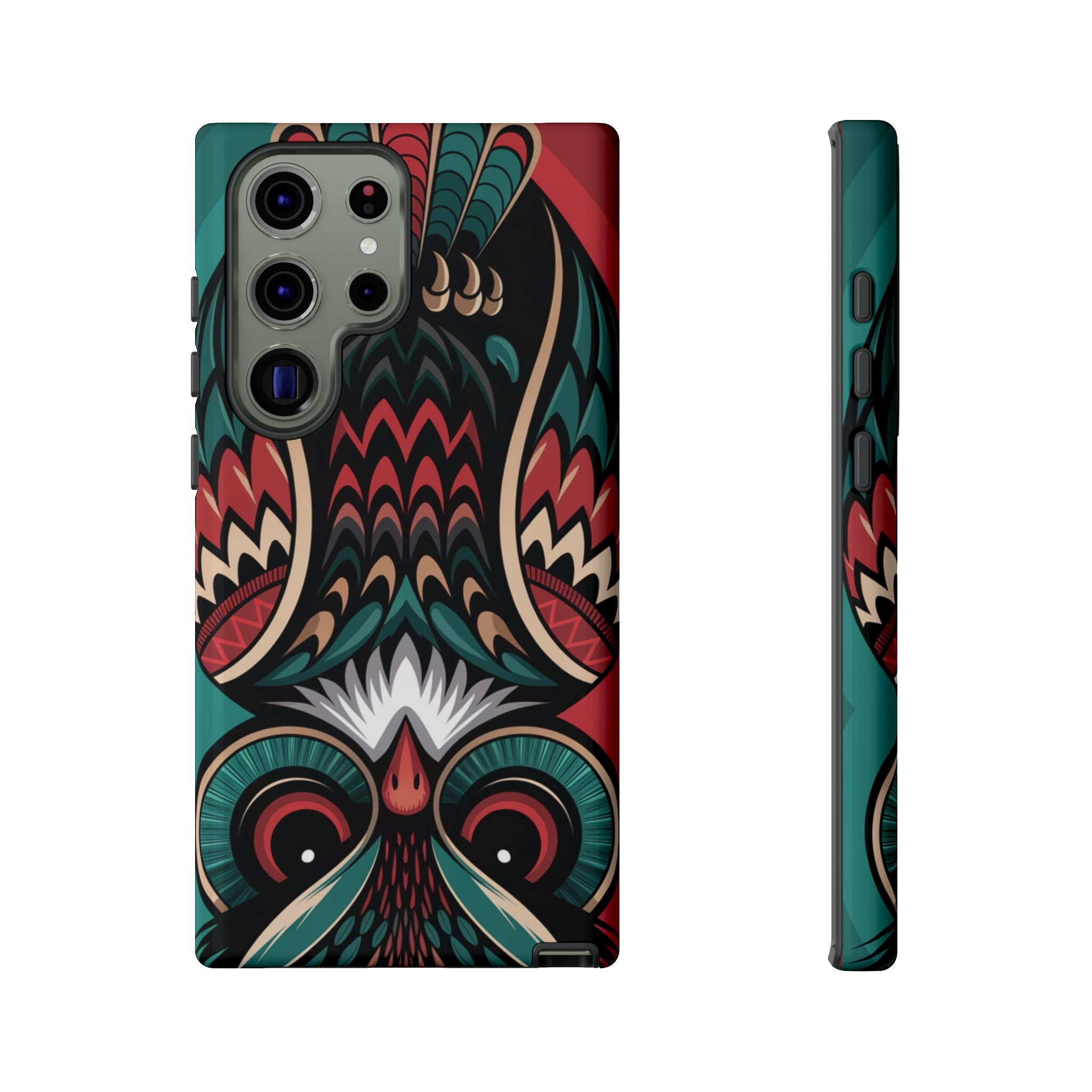 Majestic Haida Native American Owl  - Tough Guard Samsung Galaxy Case