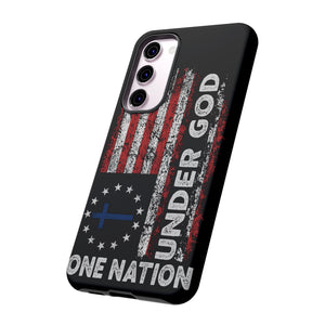 One Nation Under God American Flag - Tough Guard Samsung Galaxy Case