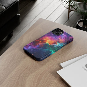 Celestial Aurora Galaxy - Tough Guard Apple iPhone Case