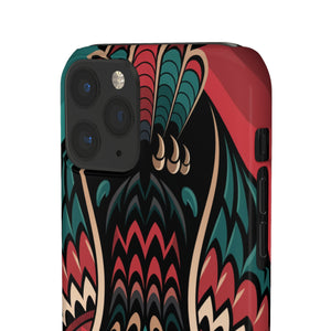 Majestic Haida Native American Owl - Snap Case Apple iPhone Case