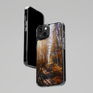 Autumn Forest Way - Crystal Guard Durable Apple iPhone Case