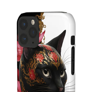 Yin & Yang Mystic Cat - Snap Case Apple iPhone Case