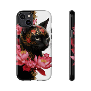 Yin & Yang Mystic Cat - Tough Guard Apple iPhone Case