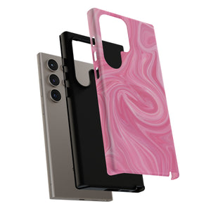 Pink Blush Marble - Tough Guard Samsung Galaxy Case