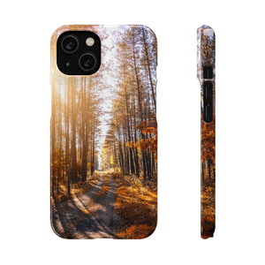 Autumn Forest Way Snap Case - Apple iPhone Case