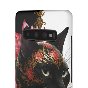 Yin & Yang Mystic Cat - Snap Case Samsung Galaxy Case