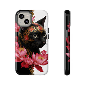 Yin & Yang Mystic Cat - Tough Guard Apple iPhone Case
