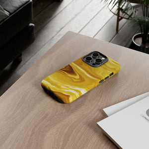 Golden Veil Marble - Tough Guard Apple iPhone Case