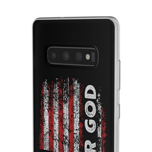 One Nation Under God American Flag - Flexi Case Samsung Galaxy Case