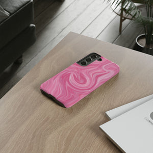 Pink Blush Marble - Tough Guard Samsung Galaxy Case