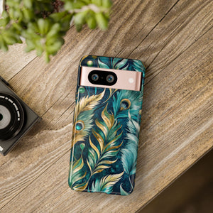 Peacock Feathers - Tough Guard Google Pixel Case