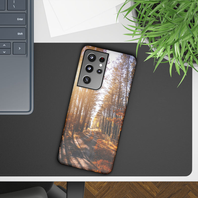Autumn Forest Way - Slim Guard Samsung Galaxy Case