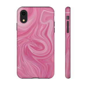 Pink Blush Marble - Tough Guard Apple iPhone Case