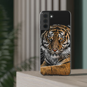 Tiger Eye - Flexi Case Samsung Galaxy Case