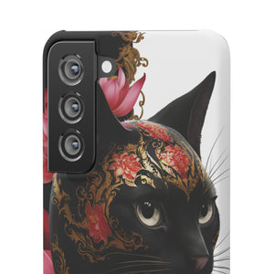 Yin & Yang Mystic Cat - Snap Case Samsung Galaxy Case