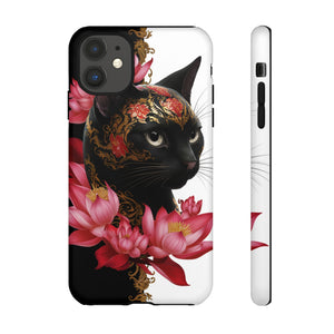 Yin & Yang Mystic Cat - Tough Guard Apple iPhone Case