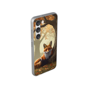Red Fox Grove - Flexi Case Samsung Galaxy Case