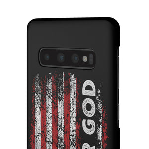 One Nation Under God American Flag - Snap Case Samsung Galaxy Case