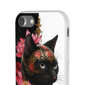 Yin & Yang Mystic Cat - Flexi Case Apple iPhone Case
